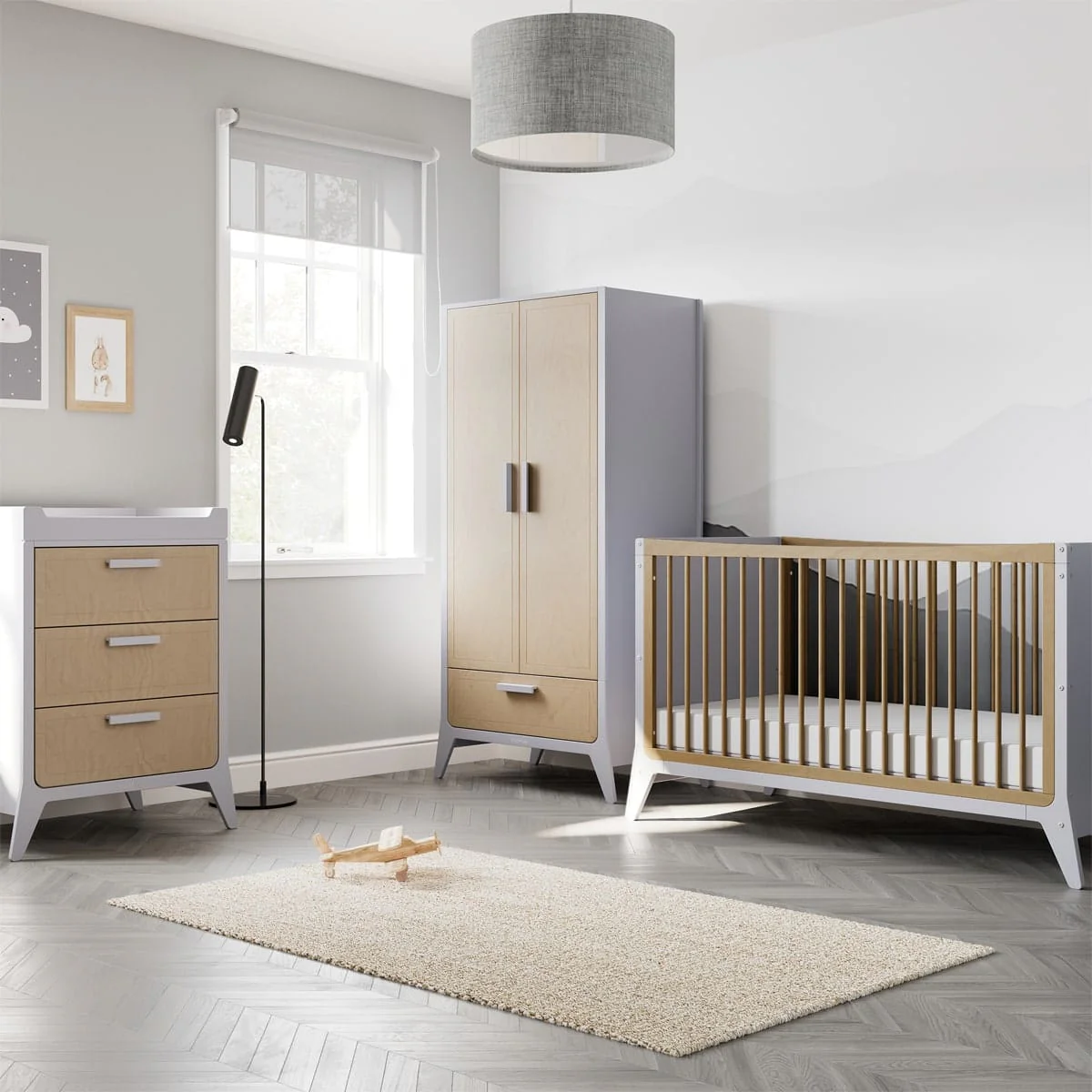 SnuzFino Cot Bed - Dove - Image 3