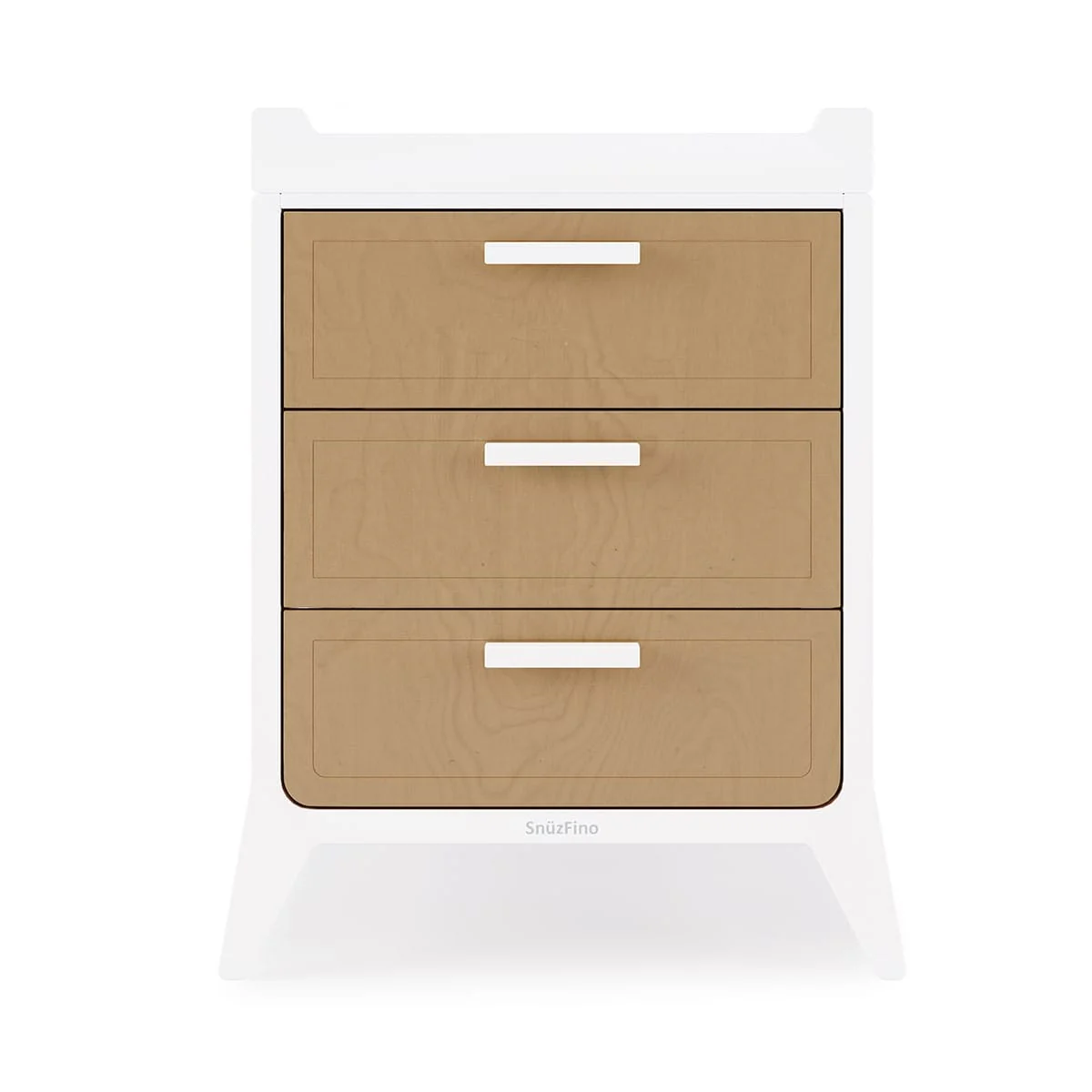 SnuzFino 2 Piece Nursery Furniture Set – White Natural - Image 7
