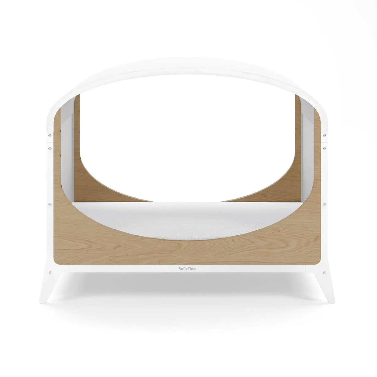SnuzFino Cot Bed - White Natural - Image 4