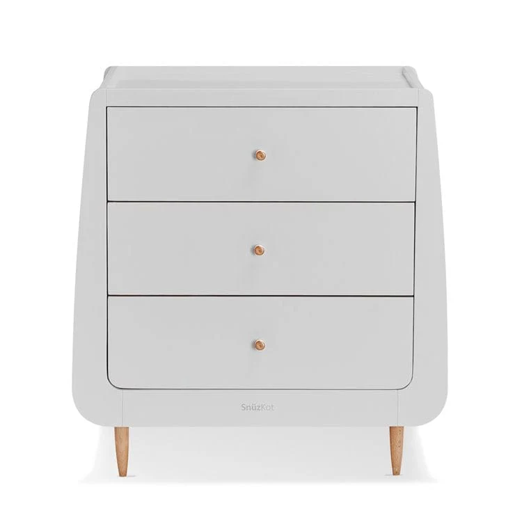 SnuzKot Haze Grey Skandi Changing Unit Natural - Image 3