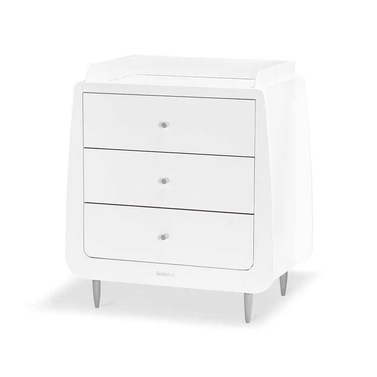 SnuzKot Skandi 2 Piece Nursery Furniture Set Grey - Image 10