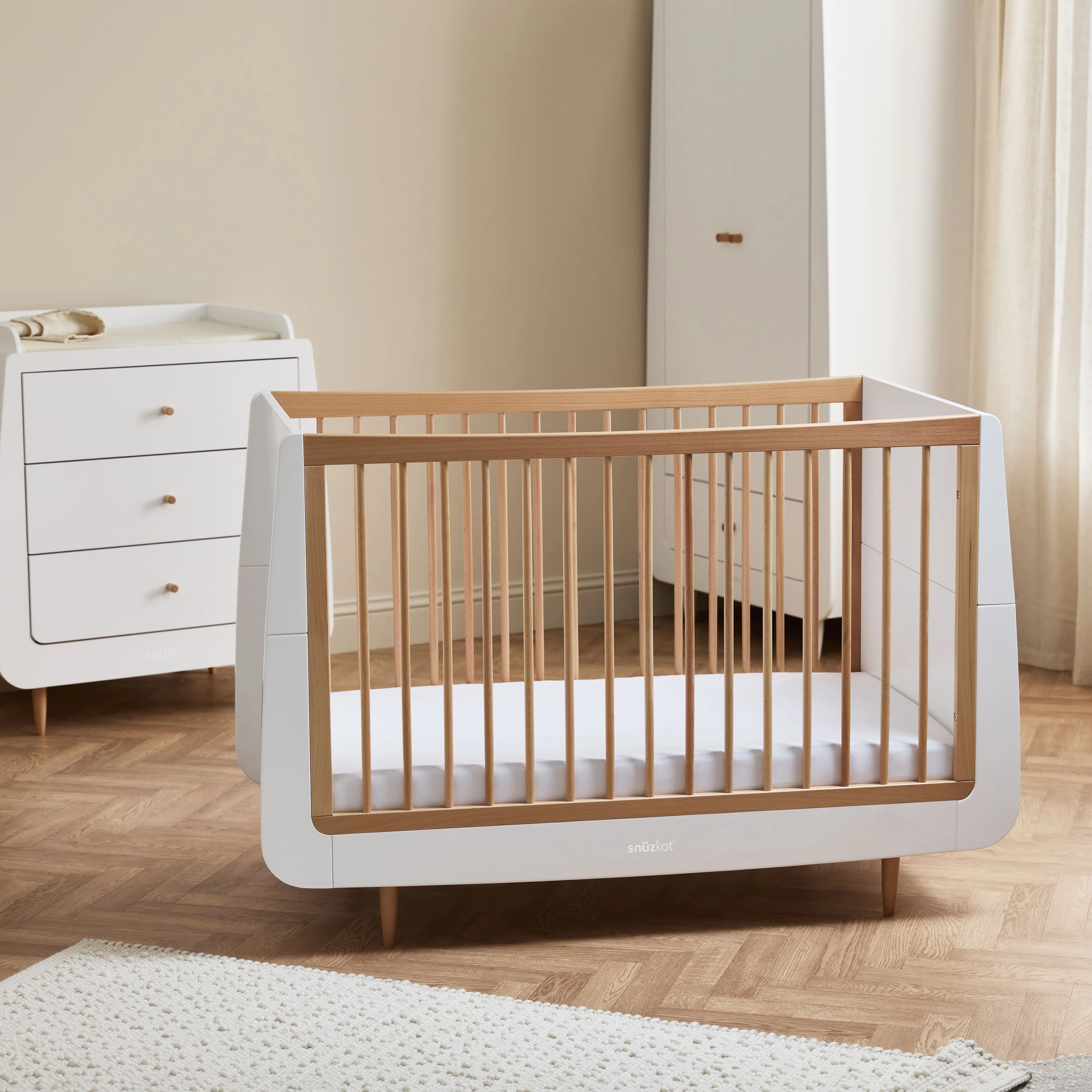 SnuzKot Skandi Cot Bed Natural - Image 4