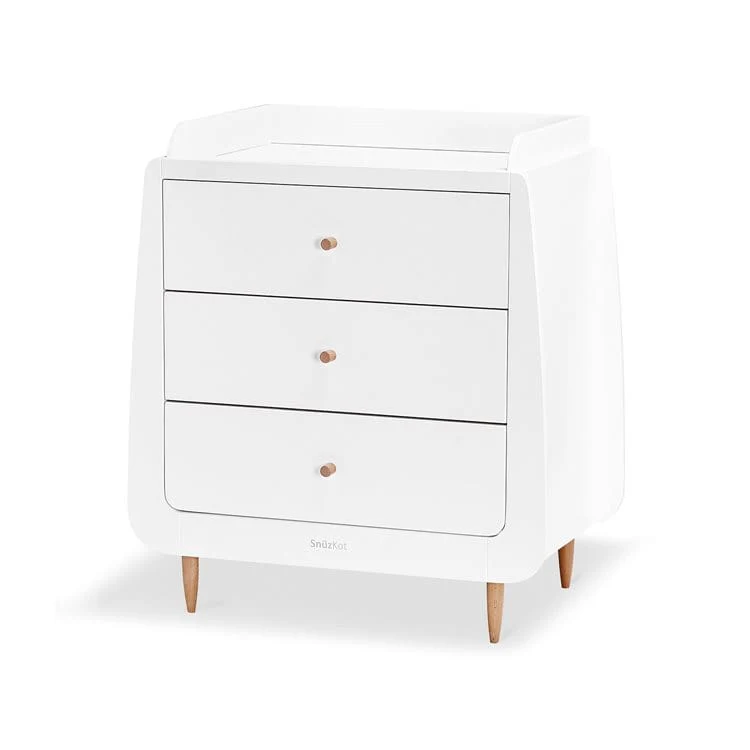 SnuzKot Skandi 2 Piece Nursery Furniture Set Natural - Image 11