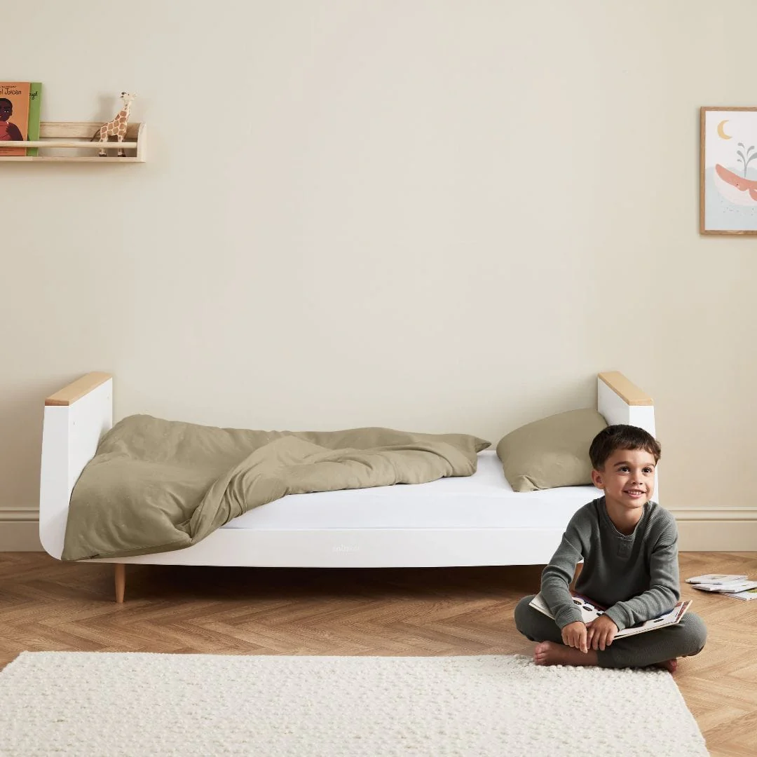 SnuzKot Skandi 2 Piece Nursery Furniture Set Natural - Image 5