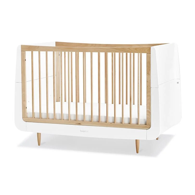 SnuzKot Skandi 2 Piece Nursery Furniture Set Natural - Image 8
