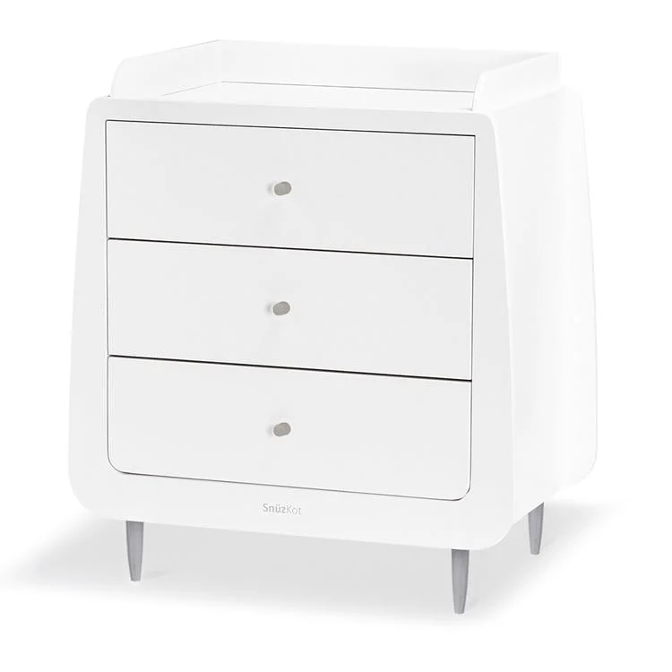 SnuzKot Skandi 2 Piece Nursery Furniture Set 'Silver Birch' - Image 6