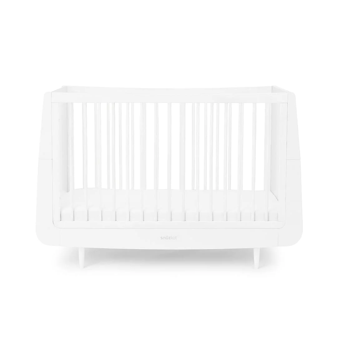 SnuzKot Skandi 2 Piece Nursery Furniture Set White - Image 7