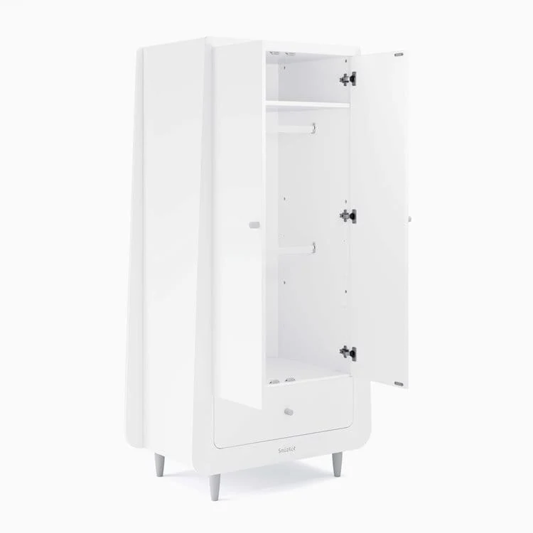 SnuzKot Skandi 3 Piece Nursery Furniture Set Grey - Image 8