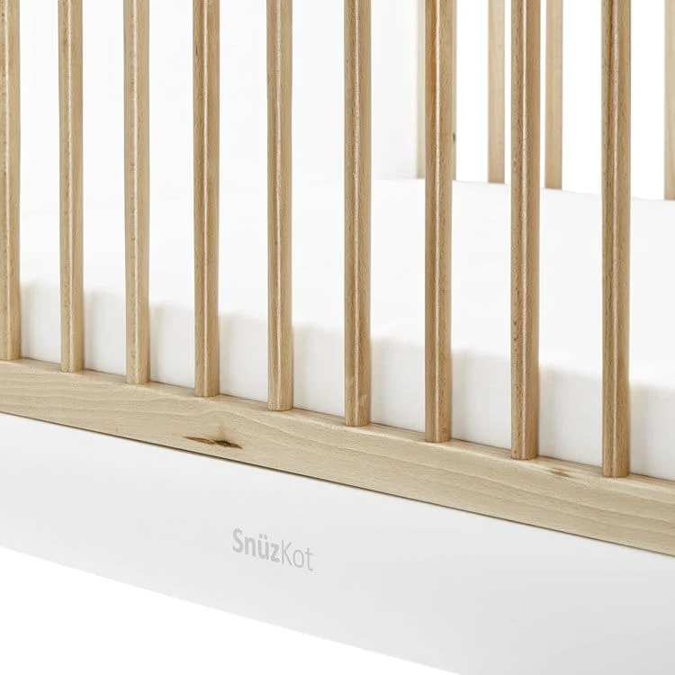 SnuzKot Skandi 3 Piece Nursery Furniture Set Natural - Image 5