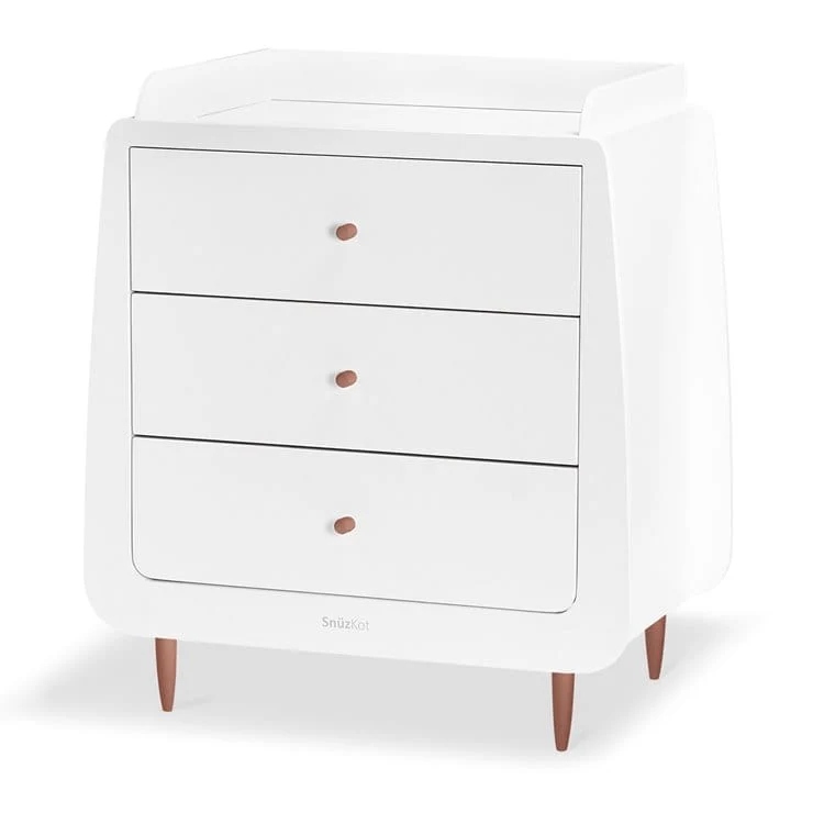 SnuzKot Skandi Changing Unit Metallics Rose Gold - Image 4