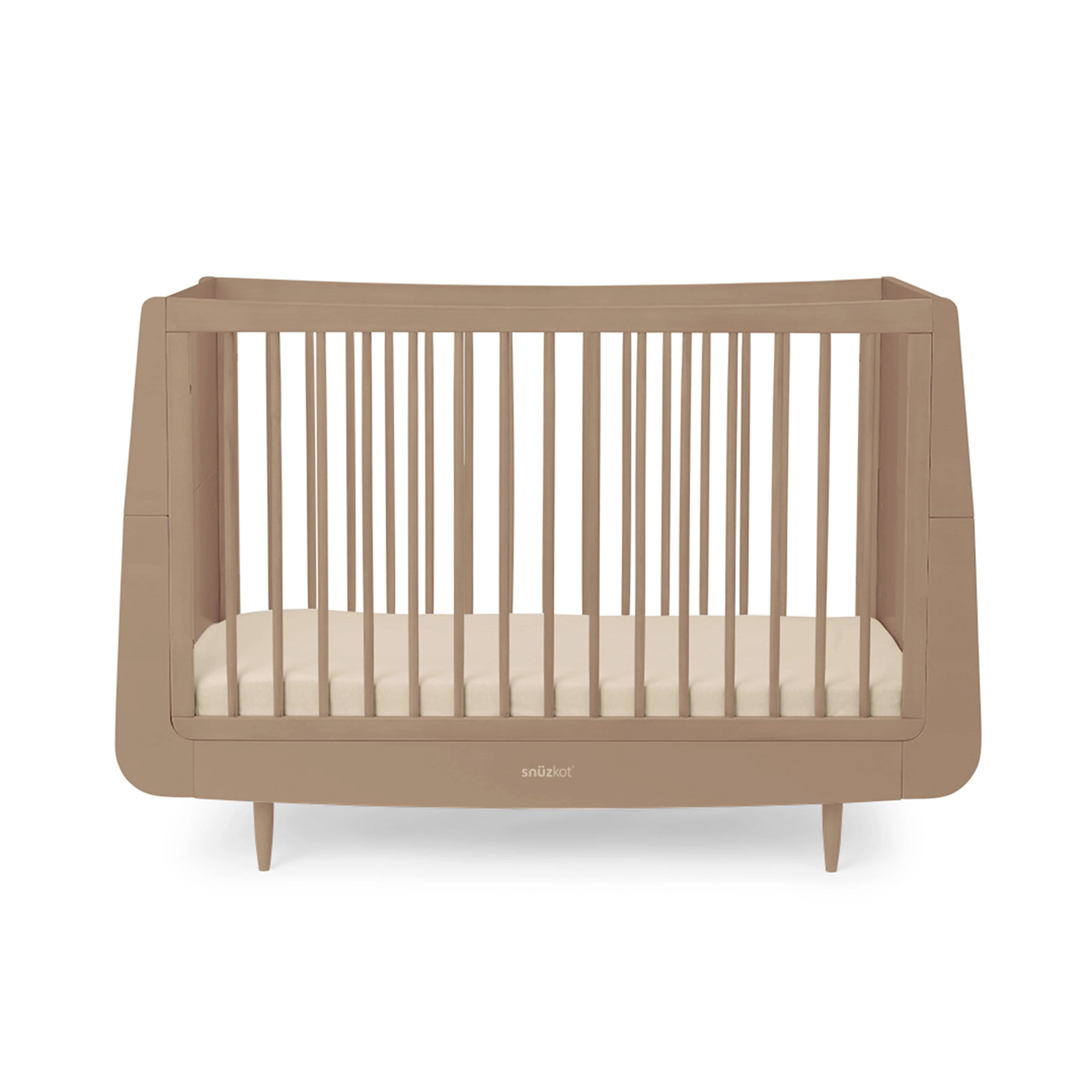 SnuzKot Skandi Cot Bed Mocha - Image 6
