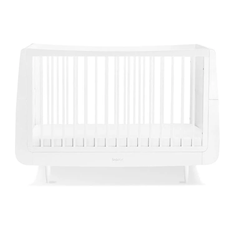 SnuzKot Skandi Cot Bed White - Image 7