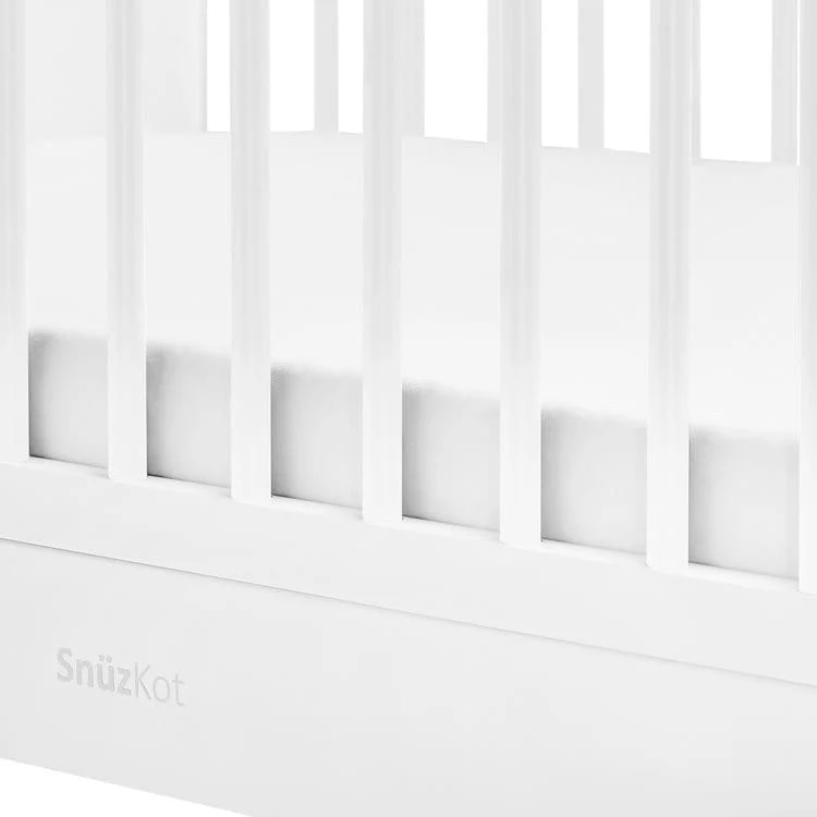 SnuzKot Skandi Cot Bed White - Image 9