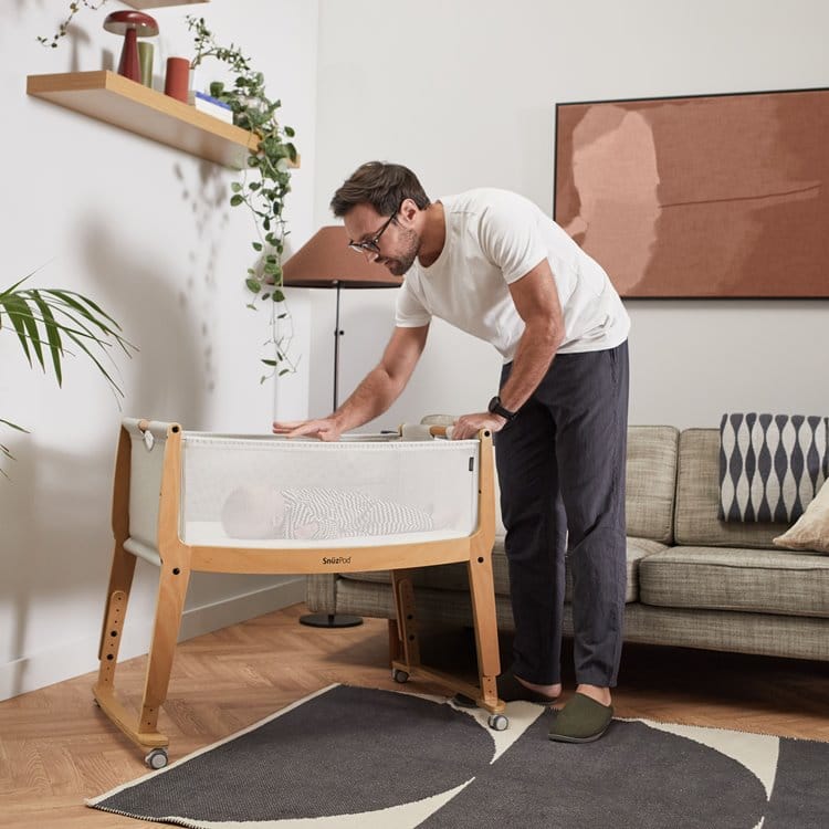 SnuzPod Studio Bedside Crib Stockholm - Image 5