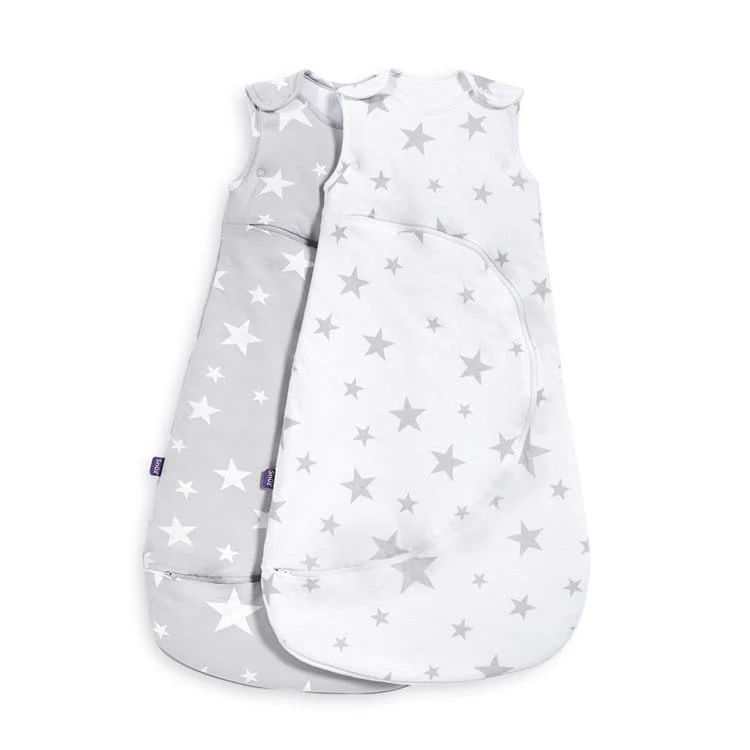 SnuzPouch Sleeping Bag – Grey Stars - Image 4