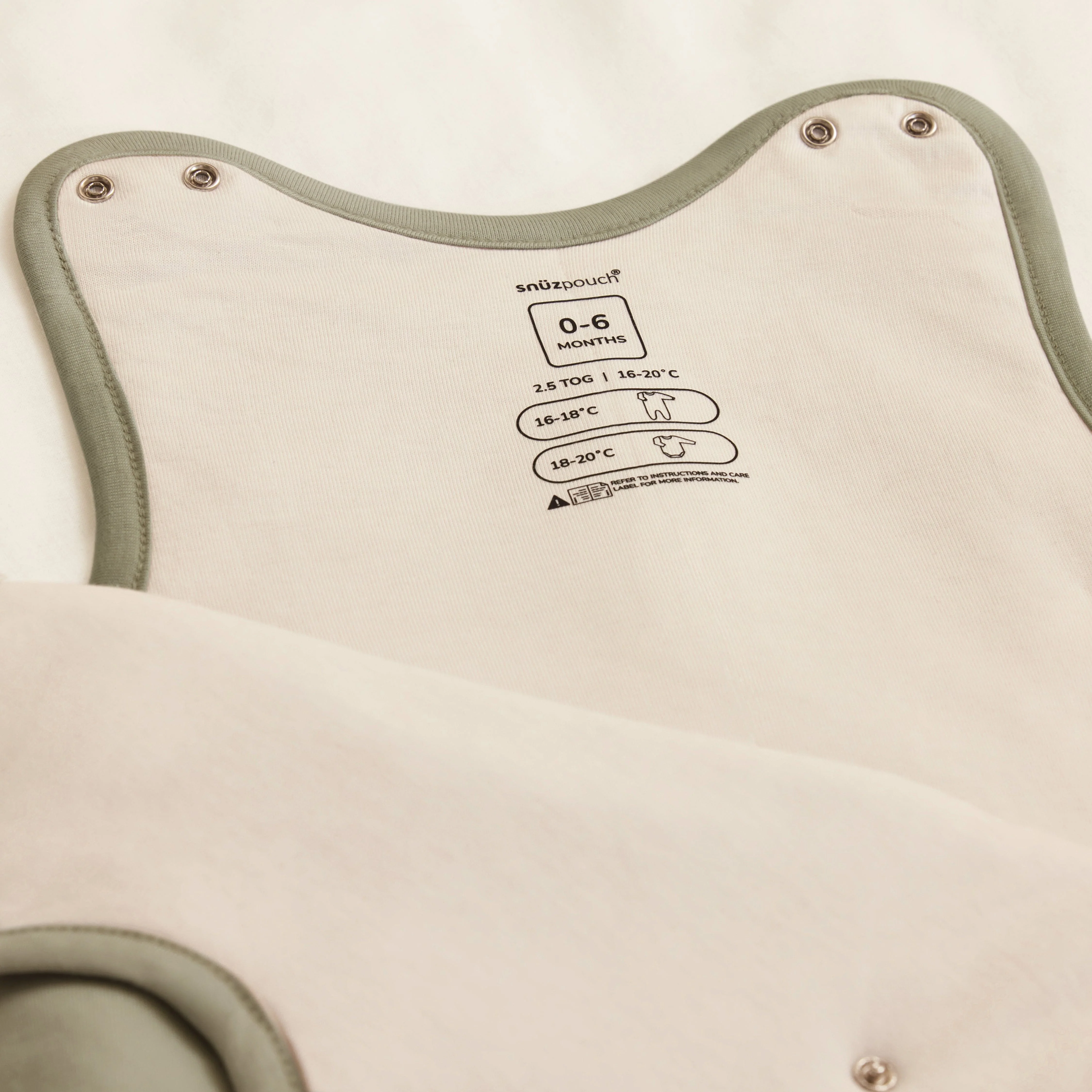 SnuzPouch Sleeping Bag – Sage Cross - Image 6