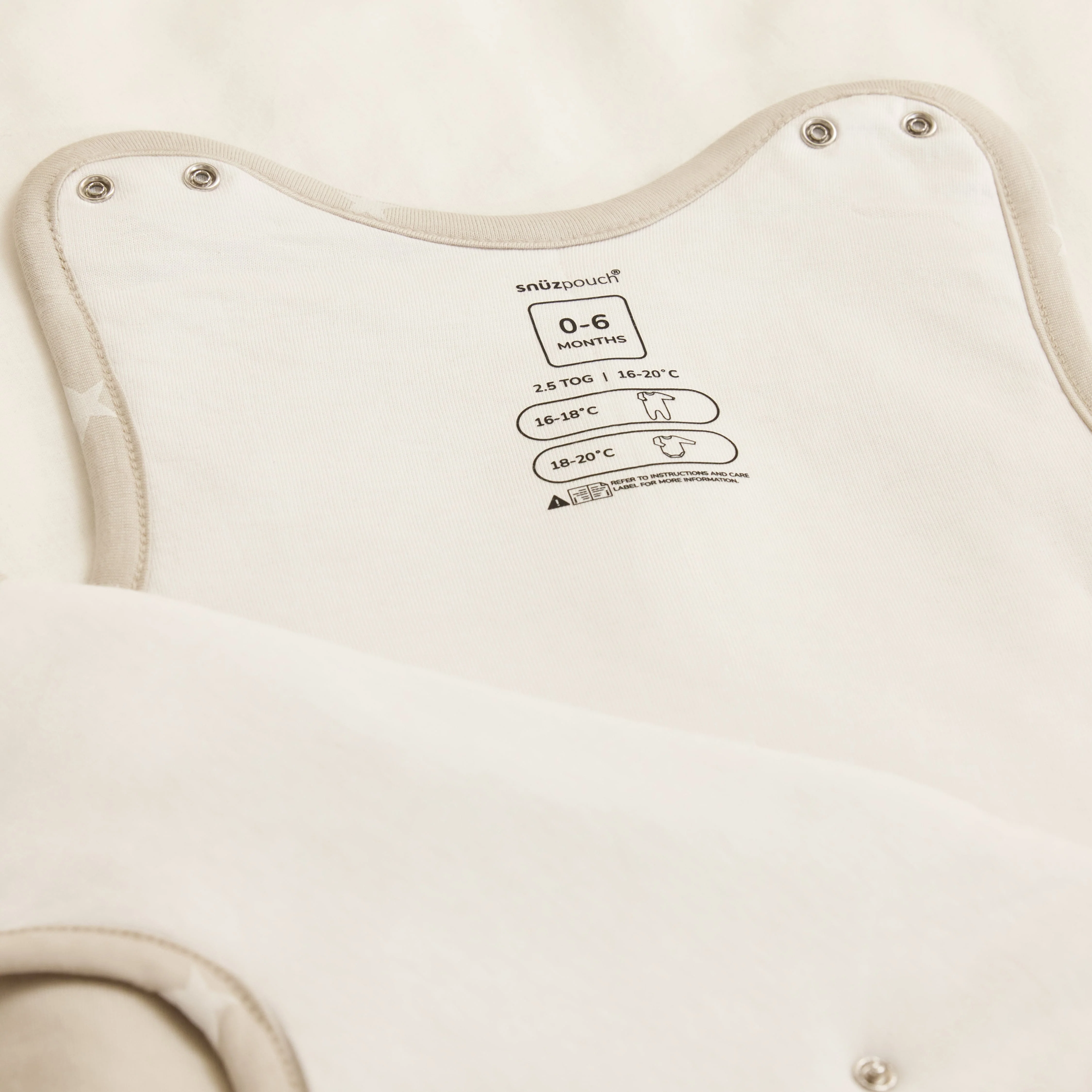 SnuzPouch White Star & Grey Star - Twin Pack - Image 9